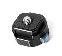Adattatore per rilascio dispositivo d ' azione con perno superiore filettato, struttura in lega alluminio, supporto montaggio per rig portatili Pocket 3 / 4 / 4P Piastra a rilascio rapido per Rig