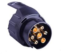 Adattatore per rimorchio da 7 pin a 13 pin per camion con gancio traino Caravan Plug Presa elettrica Connettore standard europeo Impermeabile