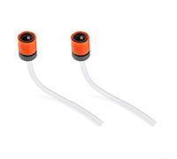 Adattatore per rondella a connessione rapida per idropulitrici Worx, a prova di perdite, connettore per tubo in ABS con compatibilità con batteria al litio, arancione, confezione da 2