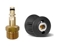 Adattatore per rondella ad alta pressione Kit di riparazione per tubi da giardino espandibili Pratico connettore per ugello dell'acqua Accessori Connettore resistente