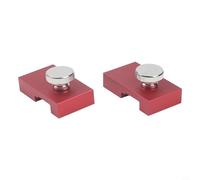 Adattatore per router con manopole in metallo zigrinato per una migliore presa e assorbimento delle vibrazioni durante tagli ad alta velocità (2 pezzi)