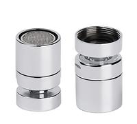adattatore per rubinetto in ottone 12/14/16/18/20/22/24mm Aeratore girevole a 360 gradi filettatura femmina o maschio, 18mm femmina
