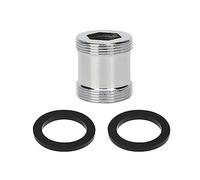 Adattatore per rubinetto in ottone, filettatura maschio da 22 mm a filettatura maschio da 22 mm, connettore per rubinetto per purificatore d'acqua e aeratore (altezza 23 mm)