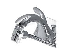 Adattatore per rubinetto, Interruttore Rubinetto Adattatore Modi Connettore a T Soffione doccia Valvola deviatrice Miglioramento domestico Rubinetti Separatore d'acqua Diffusore