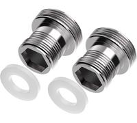 Adattatore per Rubinetto M18 Su M22 - 2 Pezzi, Adattatore Filettato a Doppio Fil