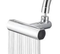 Adattatore per rubinetto multifunzionale risparmio acqua - Argento KP39253