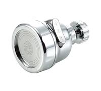 Adattatore per rubinetto, Ugello rotante for miscelatore Rubinetto pressurizzato for spruzzi d'acqua Aeratore for cucina for gorgogliatore Diffusore Comodo(8-5.5cm)