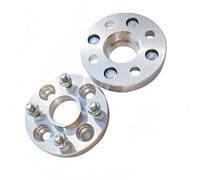 Adattatore per ruota Adattatori distanziatori 2 pezzi per Chevrolet Austra, Agile per Chevy per Pontiac G3 per Fiat per Punto per Grande(Silver or Black 25mm)