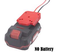 Adattatore per ruote motrici adattatore fai da te da 3 pezzi per connettore batteria al litio Lidl Parkside X20V Team 14AWG (NO batteria)