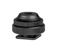 Adattatore per scarpa fredda facile da trasportare con base di conversione di connessione da 1/4 di pollice per DSLR 1/4 di pollice per migliorare i tuoi scatti