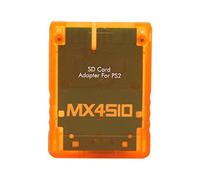 Adattatore per Scheda di Memoria, Lettore Schede SIO2SD Espansione Memoria SIO, Compatibile con Console Fat, Colore Arancione