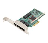 Adattatore per scheda di rete Controller Gigabit Ethernet a 4 porte Chipset BCM5719 Interfaccia PCI placcata in oro Alta stabilità Workstation