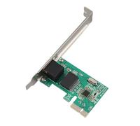 Adattatore per scheda di rete Ethernet Gigabit PCI-E Realtek 8111E Scheda di rete a una porta 10/100/1000Mbps Scheda LAN Scheda di rete NIC Gigabit Ethernet a porta singola per Windows 7, 8 10 Linux
