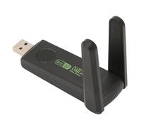 Adattatore per Scheda di Rete Wireless, Adattatore WiFi USB 3.0 Dual Band 1300 Mbps 2.4G 5G, Doppia Antenna Ad Alto Guadagno, Design Dissipatore di Calore, perXP/7/8/8.1/10