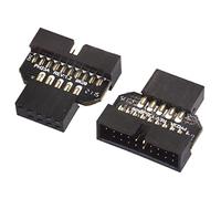 Adattatore per scheda madre USB 3.0 a USB 2.0, 19 pin USB 3.0 maschio a 9 pin USB 2.0 femmina adattatore convertitore per scheda madre PC USB 2.0 9 pin porta - 480 Mbps