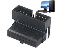 Adattatore per scheda madre USB 3.0 | Connettore maschio a femmina, adattatore USB per scheda madre desktop | per PC workstation desktop ufficio casa
