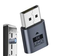 Adattatore per schermo virtuale, controller per scheda grafica 4K, emulatore di monitor virtuale per scheda grafica DP, per computer portatile, PC, lavoro remoto, blocco dello schermo