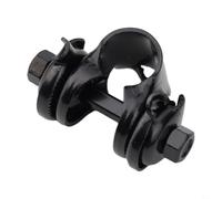 Adattatore per sella della bicicletta in acciaio al carbonio con design concavo per proteggere il tubo della sella, adatto a 24 mm di diametro