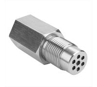 Adattatore per sensore di ossigeno M18x1,5, connettore di estensione espansore O2 in acciaio inossidabile, accessori per auto