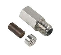 Adattatore Per Sensore Di Ossigeno,Sensore Di Ossigeno In Acciaio Inossidabile Adattatore Distanziatore Estensore Adattatore Per Sonda Lambda M18x1,5 O2 Prolunga Distanziale Sensore Ossigeno