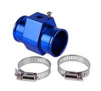 Adattatore per sensore di temperatura dell'acqua, giunto universale per temperatura dell'acqua, per auto, temperatura dell'acqua, per tubo flessibile e sensore, adattatore per radiatore (blu, 40 mm)