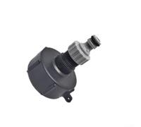 Adattatore per serbatoi IBC Bulk con ingresso filettatura S60x6 da 60 mm e uscita da 3/4" per supportare le operazioni di riempimento e drenaggio del serbatoio dell'acqua (2#)