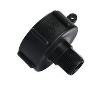 Adattatore per serbatoio IBC Connettore per tubo in plastica Connettore per rubinetto con filettatura grossa S60X6 a 3/4 "Adattatore per rubinetto dell'acqua per valvola IBC Ton
