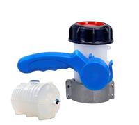Adattatore per serbatoio mobile | Sostituzione connettore valvola da 6,1 cm - Connettore di ricambio con guarnizione in silicone robusti controllo del flusso preciso per uso industriale