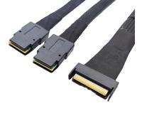 Adattatore per server PCIE 5.0 da MCLO X8 MCIO 8i (74P) a doppio SFF-8087.