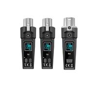 Adattatore per Sistema Microfonico Wireless UHF, Trasmettitore e Ricevitore XLR per Microfono Dinamico, Mixer Audio per Chitarra