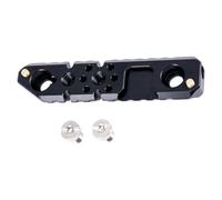 Adattatore per slitta fredda per binari per fotocamera FX3 FX30 Posizionamento in alluminio Impostazioni rapide Staffa di montaggio per accessori per fotocamera a sgancio rapido