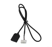 Adattatore per slot per scheda SIM, cablaggio di connessione a 20 pin per autoradio multimediale navigazione GPS 4G, connettore cavo ABS 12 V, nero