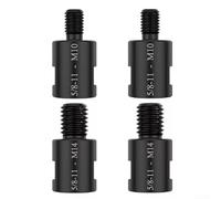 Adattatore per smerigliatrice angolare in metallo, convertitore 5811 a M10 e per M14 per un fissaggio sicuro di pastiglie e punte da trapano