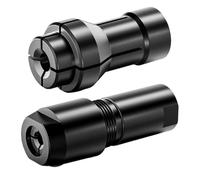 Adattatore Per Smerigliatrice Angolare - Kit Convertitore Filettatura In 2 Pezzi, Set Di Trasformazione Mandrino Per Trapano Da 6 Mm E 3 Mm Per Lavorazione Di Precisione, Preparazione Dei Bordi E Tagl