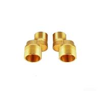 Adattatore per soffione doccia con piede curvo e valvola angolare, montaggio a parete, struttura in ottone massiccio e acciaio inox, per bagno o cucina (stile più pesante)