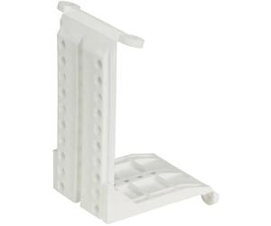 Adattatore per soffitto in plastica Hettich bianco Bianco