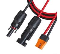 Adattatore per solare Y 12AWG per Pannelli 200W Adattatore per(0.6m) | Compatibilità , connettore XT60i per sicuro, per trasmissione per efficace, nessun rischio errore
