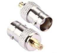 Adattatore per sonda per oscilloscopio, MCX maschio a BNC femmina per P6100 DSO-TC2 TC3, accessorio connettore per oscilloscopio digitale (2 pezzi)