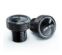 Adattatore per specchietto M10*1.25 Accessori Per Copriforo Specchietto Retrovisore In Lega Alluminio CNC Moto Per Z800 Z 800 2016 2017 2018 2019 2020 2021 2022 2023 2024 2025(Grey)