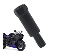 Adattatore Per Specchietto Retrovisore - Vite Con Filettatura Destra Sinistra | Adattatore Universale Per Moto Scooter Ciclomotore | Supporto Specchietto Adatto Per Riparazioni Sostituzioni Modifiche