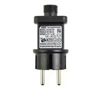 Adattatore per spina 1 pz. Alimentatore Trasformatore Driver Luci fatate Per connettori a 2 pin Per