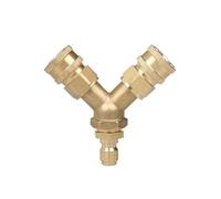 Adattatore per Splitter un T con Connettore un Sgancio Rapido da 3/8 di Pollice per Idropulitrice