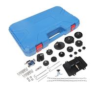 Adattatore per spurgo freni 12 pezzi Kit di spurgo pompa freno con connettore rapido giapponese Kit di spurgo freni Compatibile con la maggior parte dei kit di spurgo freni