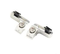 Adattatore per sram ISpec EV Alluminio Nero Adattatore per sram | Lega alluminio e acciaio, design cavo, taglio CNC, colore anodizzato nero, per SRAM(Silver)