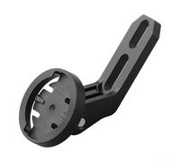 Adattatore per staffa di montaggio per computer da bicicletta per base faro GORPO, morsetto per lampada in lega di alluminio CNC con strumento e viti, nero argento
