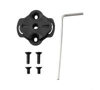 Adattatore per staffa per computer da bici per Garmin, supporto in plastica in acciaio per GPS e torcia elettrica, parte di ricambio per bici da strada e mountain bike