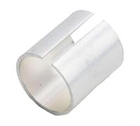 Adattatore per stelo della bici in alluminio, converte 1 1/8 steli per adattarsi a 1 tubo sterzo forcella da 28,6 mm a 25,4 mm, compatibile con strada e biciclette (32 mm)