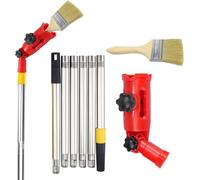 Adattatore per strumento di pittura - supporto rotante, supporto per pennello inclinato | Attacco congiunto duraturo, caratteristica di movimento completo, ideale per la pittura del bordo del bordo