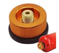 Adattatore per stufa a propano, adattatore per stufa da campeggio, adattatore per gas convertitore adattatore di ricarica propano, adattatore per stufa riutilizzabile dal design compatto per