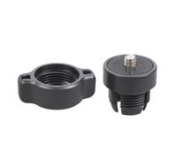 Adattatore per supporto a sfera da 17 mm con coperchio di bloccaggio rinforzato Converti a 1/4-20 per fotocamera sicura Supporto per telefono cellulare